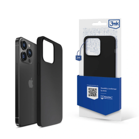 Etui 3mk Silicone Case na iPhone 14 Pro Max - czarne