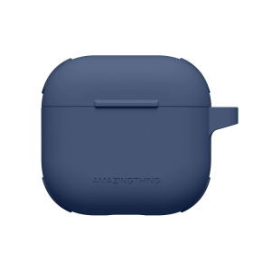 Etui AMAZINGTHING Omni Case do AirPods 4 - ciemnoniebieskie