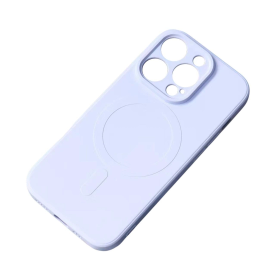 Silikonowe etui kompatybilne z MagSafe do iPhone 15 Pro Silicone Case - niebieskie