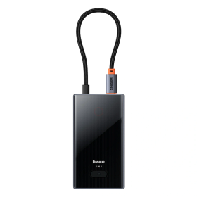 Hub USB-C Baseus PioneerJoy 4xUSB-A 3.0 - szary