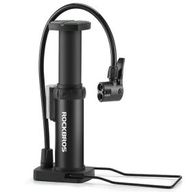 Pompka rowerowa Rockbros 4522L nożna ultralekka - czarna