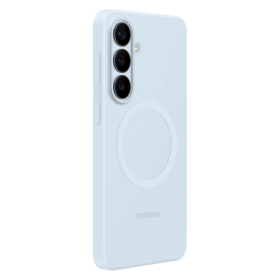 Etui Samsung Silicone Magnet Case na Samsung Galaxy S26 kompatybilne z MagSafe - niebieskie