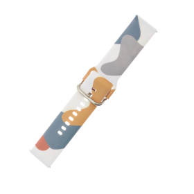 Pasek Strap Moro do Samsung Galaxy Watch 40 / 41 / 42 / 43 / 44 mm silikonowa bransoletka opaska do zegarka - wzór 2