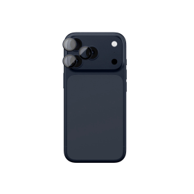 Szkło na aparat AMAZINGTHING Sapphire na iPhone 17 Pro / Pro Max - z niebieską ramką