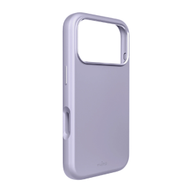 Etui silikonowe Puro Icon Mag Pro Liquid Silicone na iPhone 17 Pro kompatybilne z MagSafe, z ochroną aparatu i aluminiowymi przyciskami - lawendowe