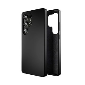 Etui silikonowe Puro Icon Mag z MagSafe do Samsung Galaxy S25 Ultra - czarne