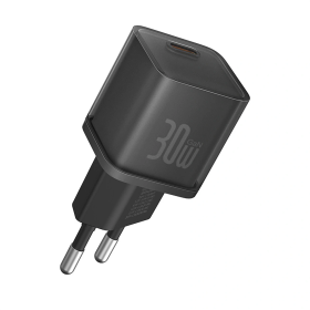 Ładowarka sieciowa Baseus GaN5S 30W EU USB-C - czarna
