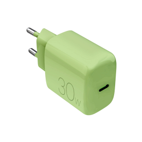 Ładowarka sieciowa Puro Pro Lite 30W USB-C - zielona