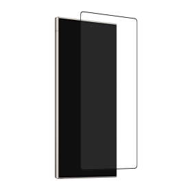 Szkło hartowane Puro Frame Tempered Glass z czarną ramką do Samsung Galaxy S25 Ultra
