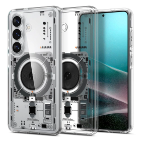 Etui Spigen Ultra Hybrid Mag MagSafe na Samsung Galaxy S26 Neo One - przezroczyste