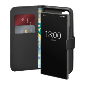 Etui ochronne Puro Eco-Leather Case na Samsung Galaxy S26 Ultra z portfelem - czarne