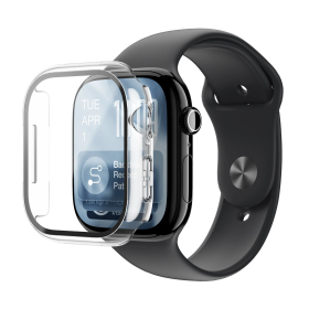 Szkło ochronne AMAZINGTHING Radix z etui na Apple Watch Series 11 46 mm - przezroczyste