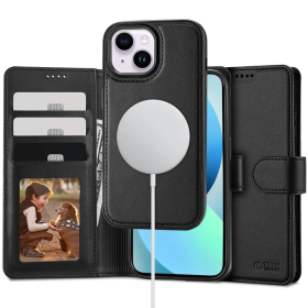 Etui Tech-Protect Wallet MagSafe na iPhone 13 - czarne