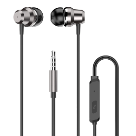 Słuchawki dokanałowe Dudao X10PRO przewodowe 3,5mm mini jack - czarne