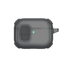Etui AMAZINGTHING Titan Pro Mag Case Clear do AirPods Pro 3 - czarne