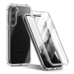 Etui Tech-Protect Kevlar na Samsung Galaxy S23+ - przezroczyste