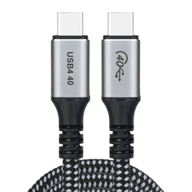 Kabel Thunderbolt USB-C - USB-C Choetech XCC-1040 240W 8K 60Hz 1,2m - czarny