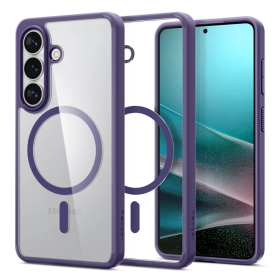 Etui Spigen Ultra Hybrid Mag MagSafe na Samsung Galaxy S26+ - przezroczysto-granatowe