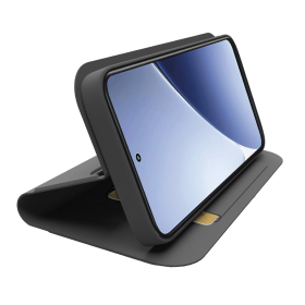 Etui SBS Wallet Smooth na Xiaomi 15 Pro z klapką - czarne