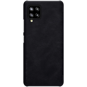 Nillkin Qin skórzana kabura etui Samsung Galaxy A42 5G czarny