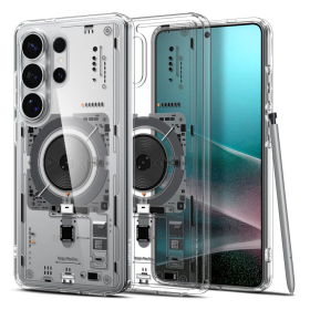 Etui Spigen Ultra Hybrid Mag MagSafe na Samsung Galaxy S26 Ultra Neo One - przezroczyste