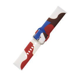 Pasek Strap Moro do Samsung Galaxy Watch 45 / 46 / 47 mm silikonowa bransoletka opaska do zegarka - wzór 8