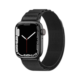 Pasek ze stalową sprzączką Alpine do Apple Watch 38 / 40 / 41 mm - czarny