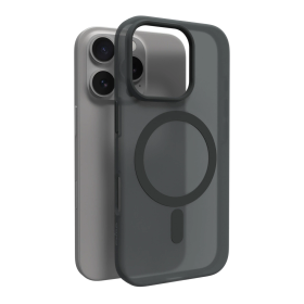 Etui silikonowe Puro Daylight MagSafe do iPhone 16 Pro Max - czarne