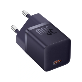 Ładowarka sieciowa Baseus GaN5 30W USB-C EU - fioletowa