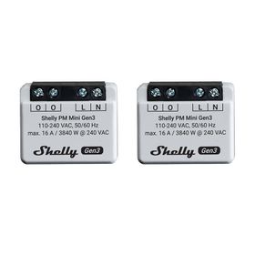 Sterownik SHELLY PM Mini Gen3 Wi-Fi/Bluetooth 2szt