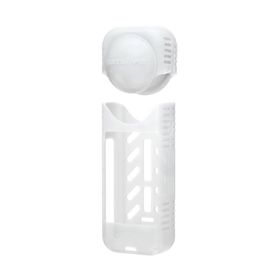 Silikonowa obudowa + osłona obiektywu Sunnylife do Insta360 X4 (biała)