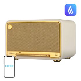Głośnik Bluetooth Edifier D32 (biało-złoty)