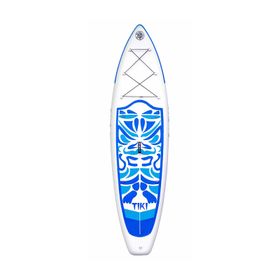 Deska do pływania SUP FunWater SUPFW05B Tiki 3,2m (niebiesko-biała)