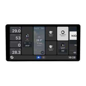 Panel sterowania 6.95” Shelly Wall Display X2i WiFi/BLU (czarny)