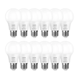 Żarówka LED LEPRO 100089-WW-EU-12 E27 A60 8,5W (60W) 806lm 2700K ciepła 180° 12 szt.