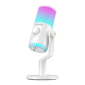 Mikrofon MAONO DM30RGB (biały)