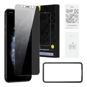 Szkło hartowane z filtrem prywatyzującym 0.3mm Baseus do iPhone XS Max/11 Pro Max