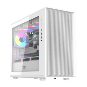Obudowa komputerowa DARKFLASH DB460M (biała)