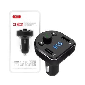 Transmiter FM XO Bluetooth MP3 BCC01 czarna