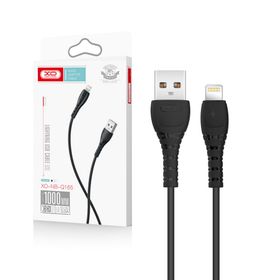 Kabel USB XO NB-Q165 - Lightning 1,0m 3A czarny