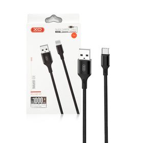 Kabel USB XO NB143 - USB-C 1m 2.4A czarny