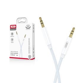 XO kabel audio NB-R211C jack-jack 3,5mm biało-niebieski 1m