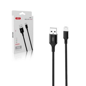 Kabel USB XO NB143 - microUSB 2m 2.4A czarny