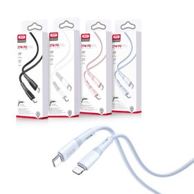Kabel USB XO NB-Q226A Typ-C - Lightning 1m 27W niebieski