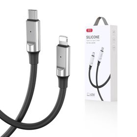 XO KABEL NB-Q252B USB-C/USB-C 1m 60W CZARNY