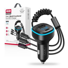 Transmiter XO FM BCC07 MP3 3,1A czarna