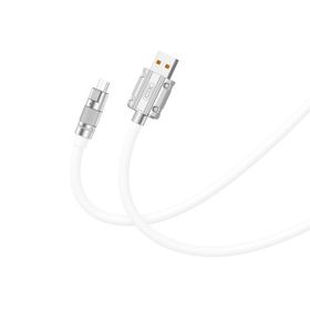 Kabel XO NB227 USB - microUSB 1,2 m 6A biały