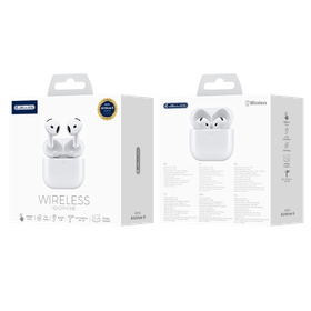 JELLICO słuchawki bezprzewodowe Bluetooth - AirBlue 6 białe