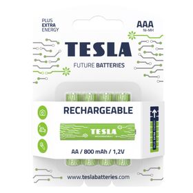 Akumulatory TESLA AAA/niMH/1,2V/800mAh 4szt