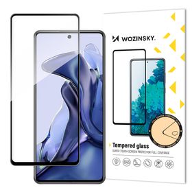Szkło hartowane Full Glue Xiaomi Mi 11T Pro / Mi 11T czarne